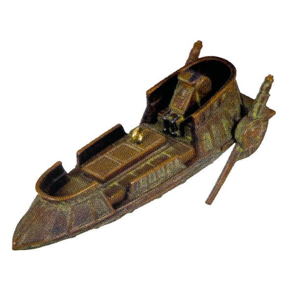 Hallmark Star Wars DESERT SKIFF 2023 Miniature Keepsake Ornament NIB - Picture 2 of 6